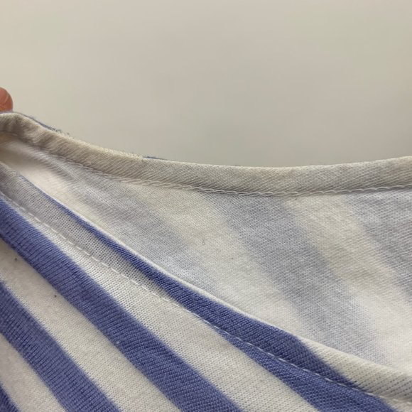 Splendid Maxi dress blue stripe small - Picture 5 of 6